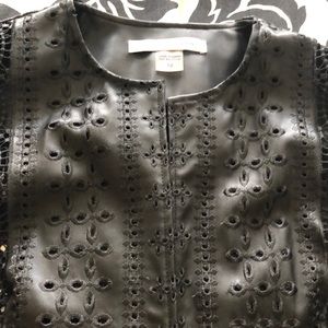 Peter Nygard long black vest